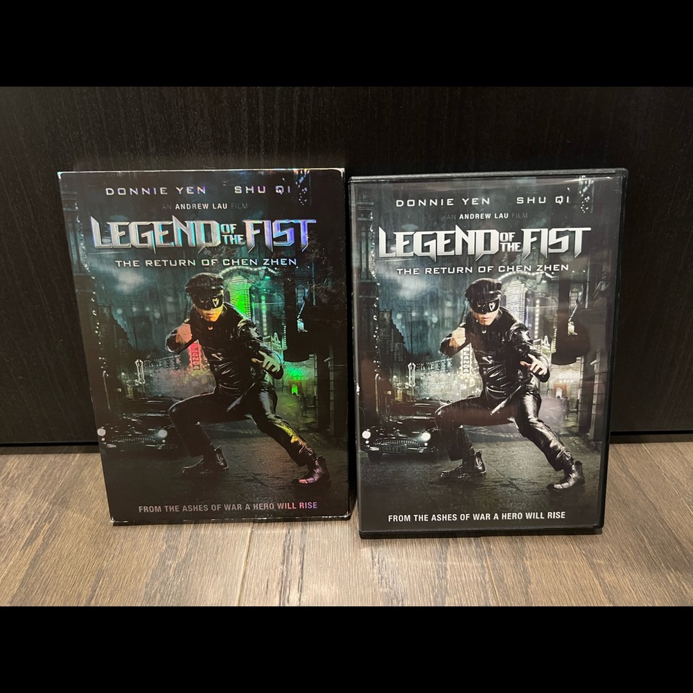 Legend of the Fist: The Return of Chen Zhen DVD and Case with Slipcover